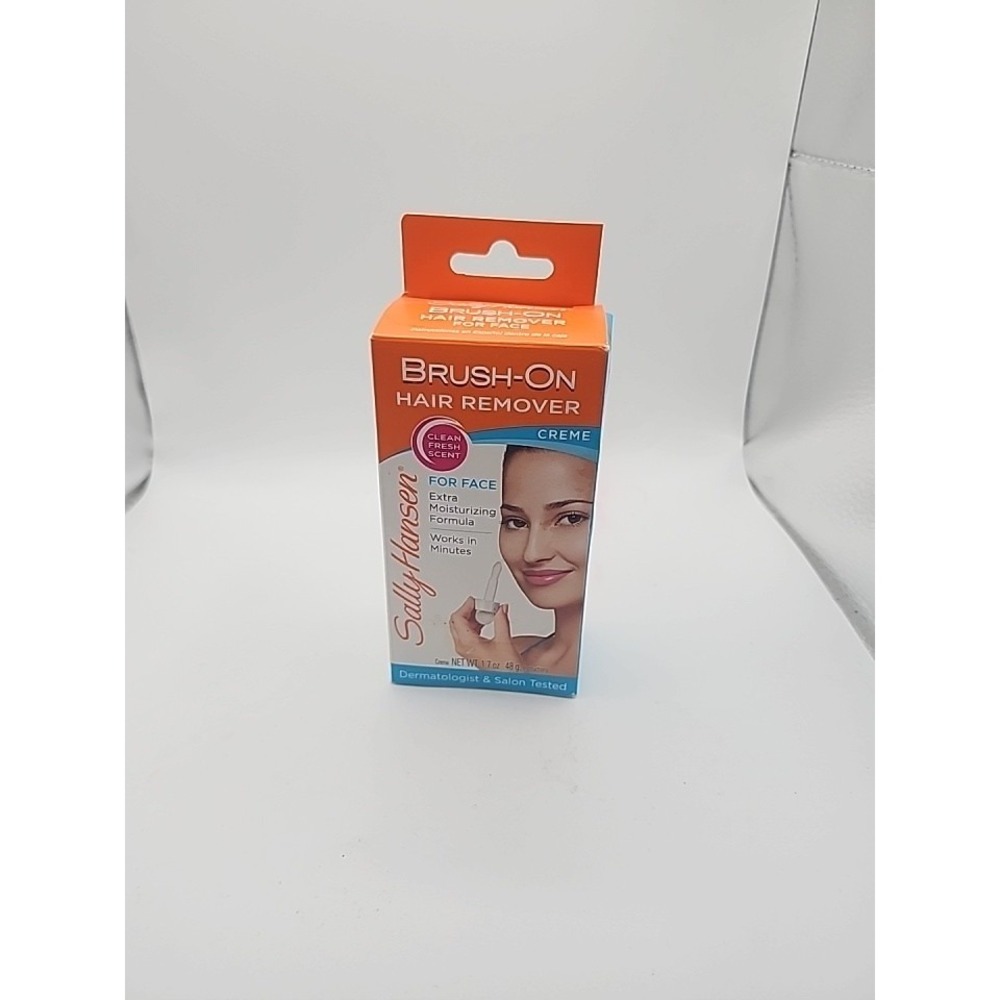 NEW Sally Hansen Creme Hair Remover Kit for Face 1.7 oz